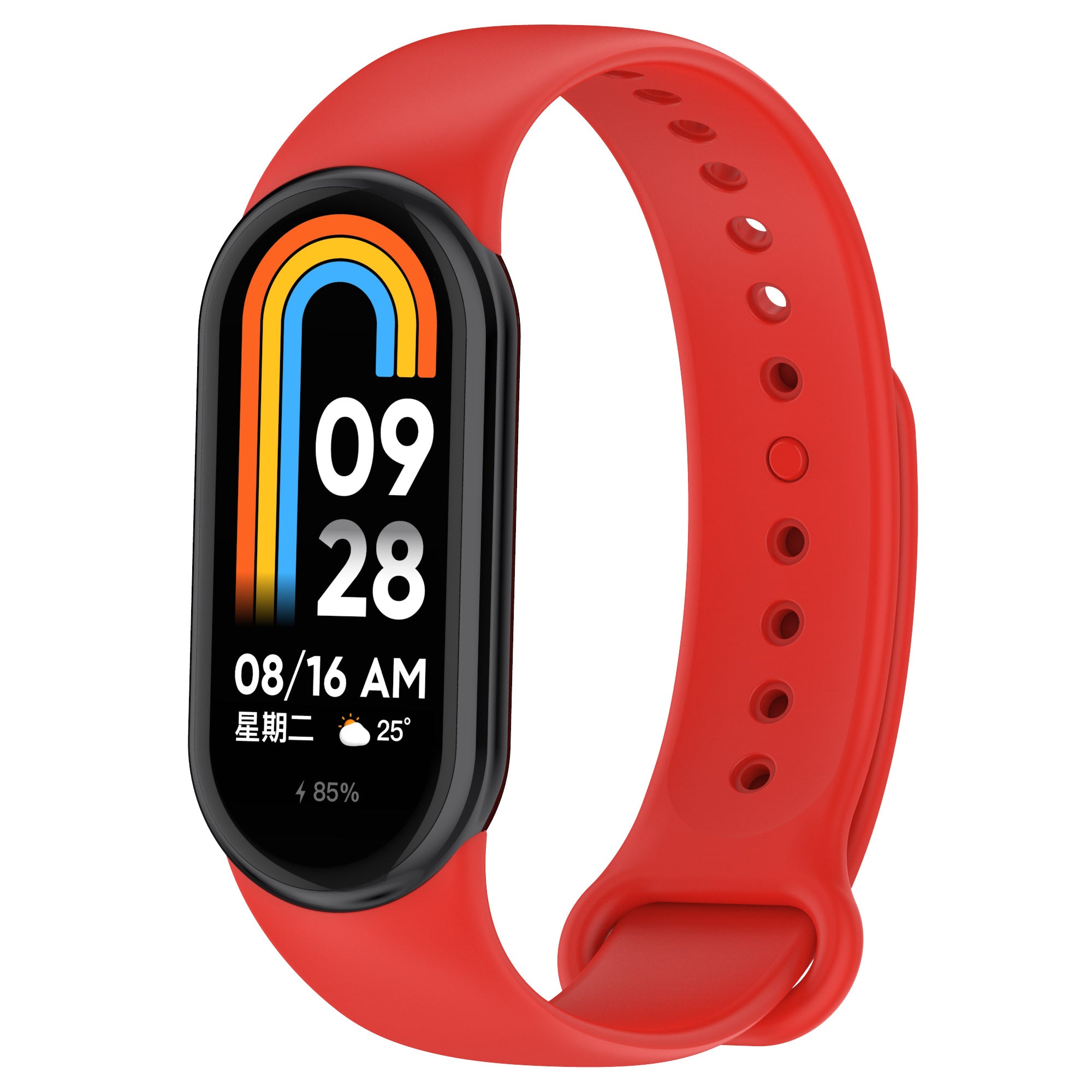 For Xiaomi Smart Band 8 Solid Color Silicone Watch Strap Replacement Wrist Band For Xiaomi Smart Band 8 Solid Color Silicone Watch Strap Replacement Wrist Band
